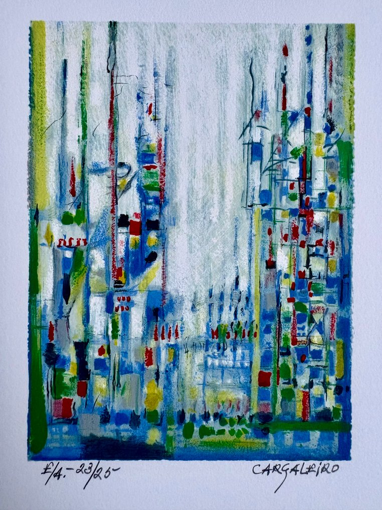 Manuel Cargaleiro (1927-2024) - Dans la transparence du matin #1.0