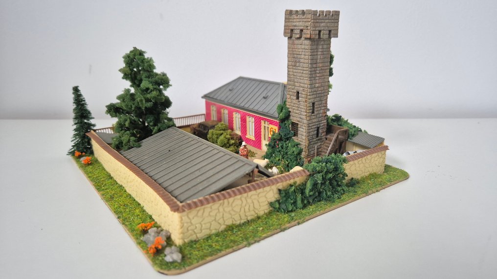 Faller H0 - Model train (1) - Stunning classic castle farm with scenery #4.3