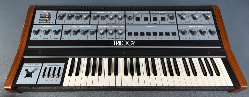 Crumar - Trilogy -  - Ηλεκτρονικά πλήκτρα - Ιταλία - 1982 #1.0