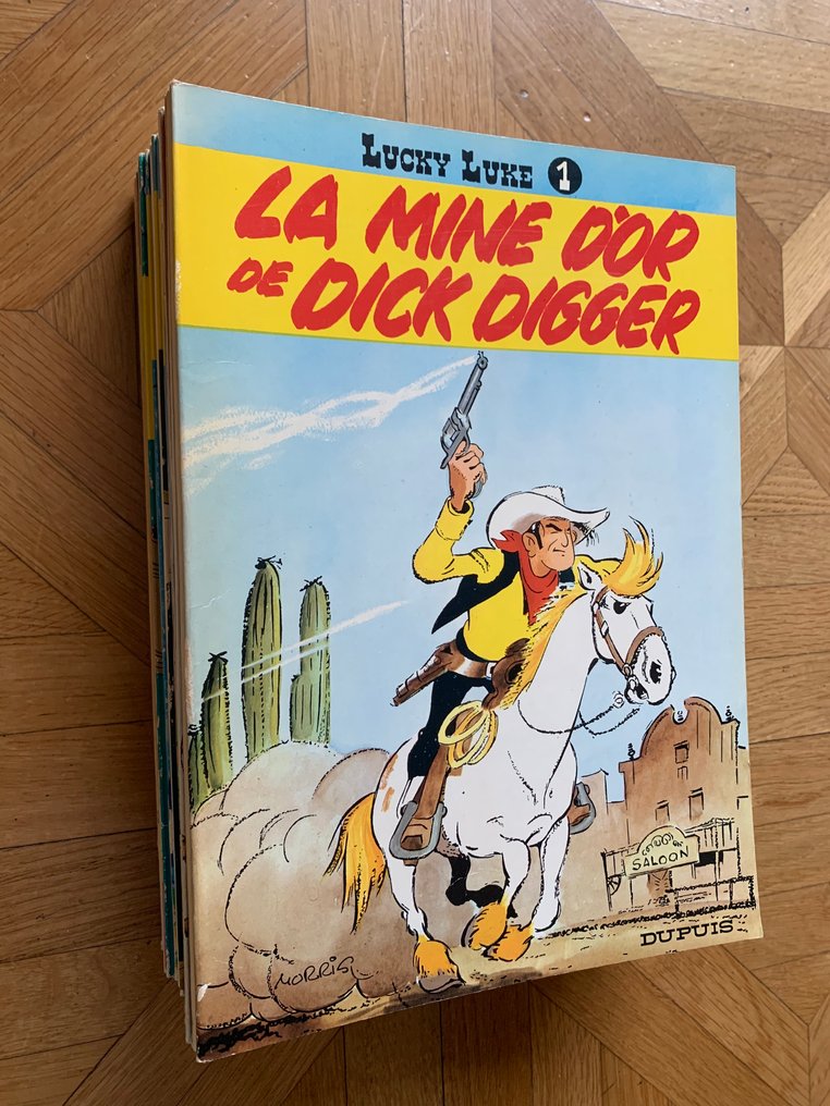 Lucky Luke - 21x B - 21 Album - Επανέκδοση - 1969/1972 #1.0
