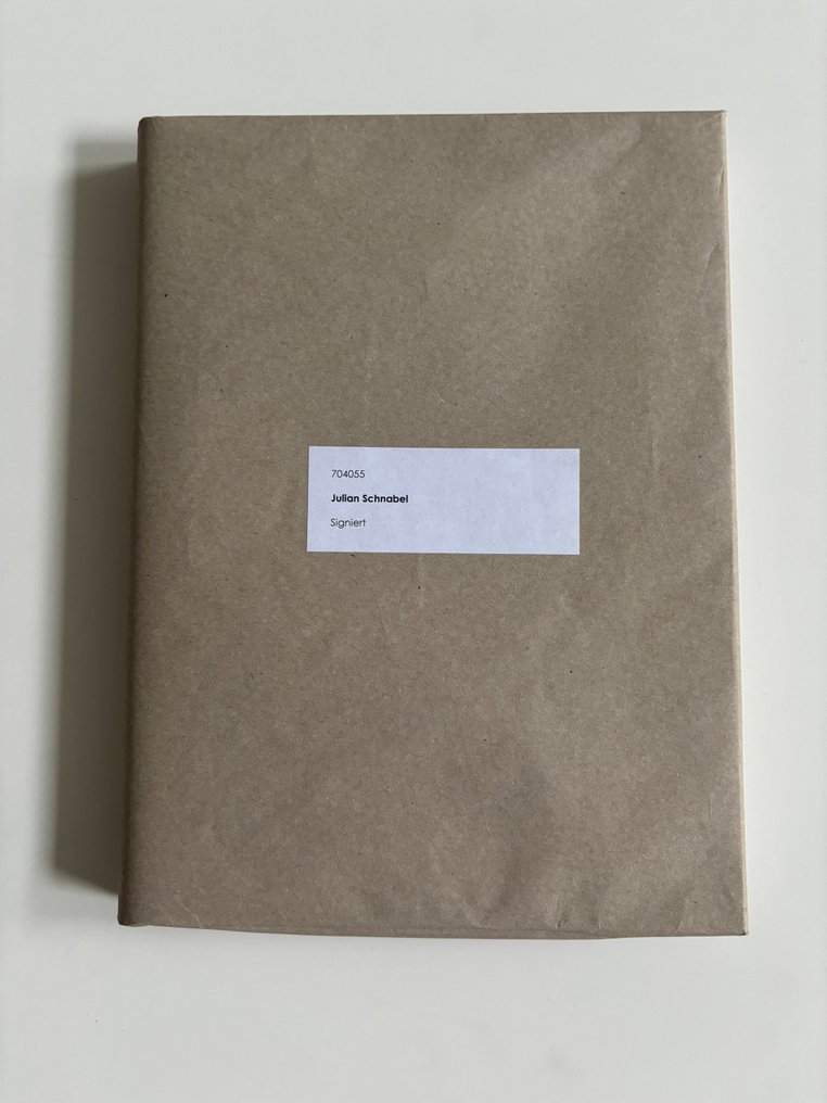 Signed; Julian Schnabel - CVJ: Nicknames of Maitre D's & Other Excerpts from Life - 2015 #3.2