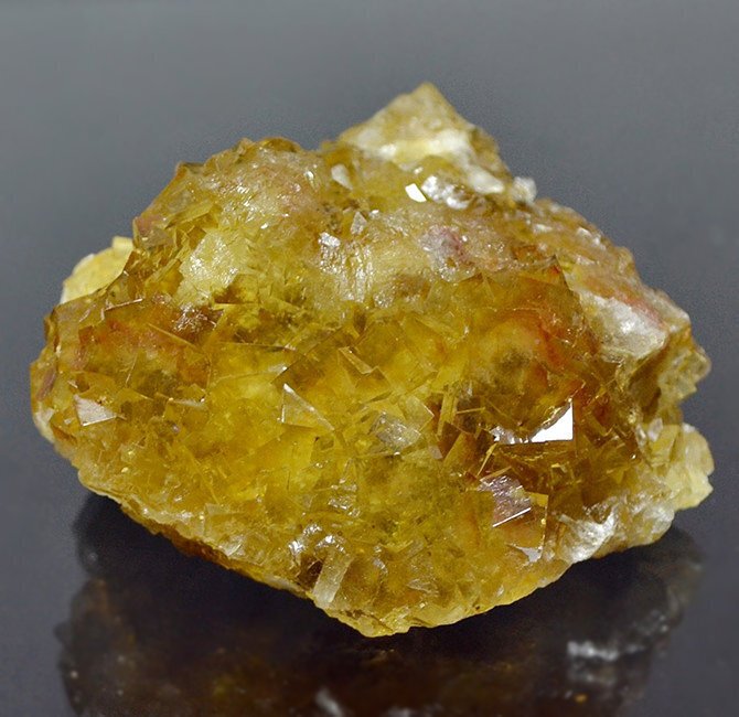 螢石 矩陣晶體 - 高度: 6.5 cm - 闊度: 6 cm- 255 g #4.3