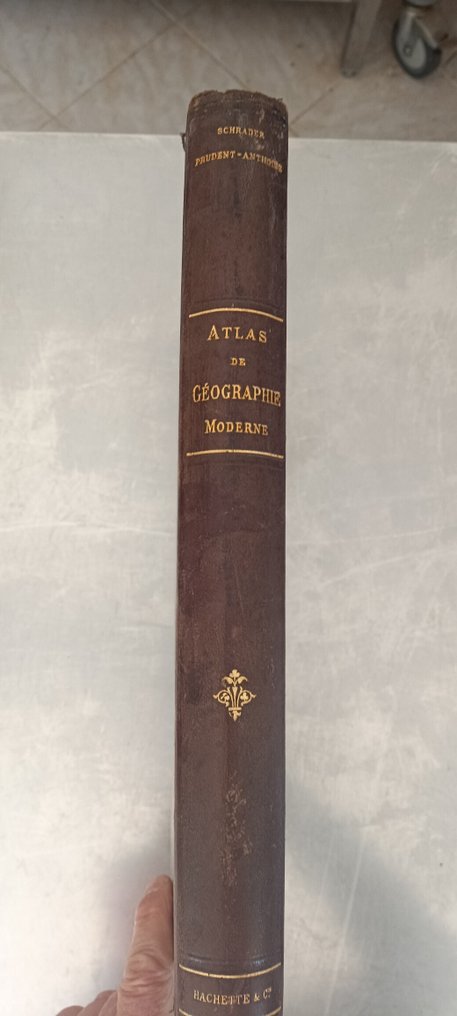 F. Schrader - Atlas de Géographie Moderne - 1913 #1.0