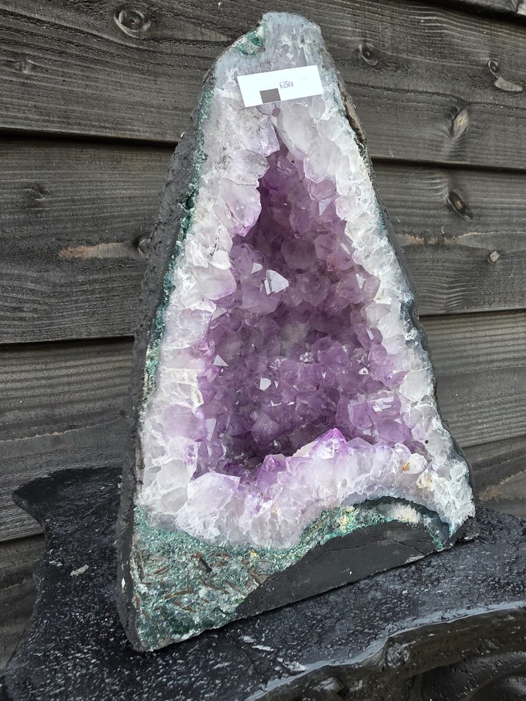 Brak rezerwacji € - Amethyst Geode ametyst - Wysokość: 26.5 cm - Szerokość: 20 cm- 6.25 kg #2.1