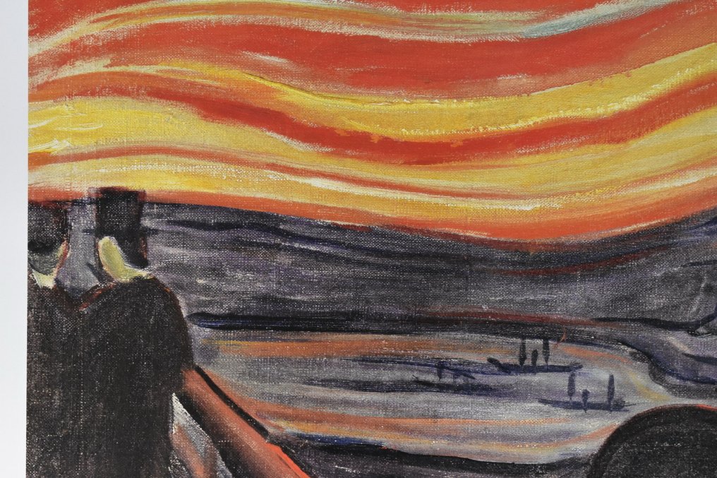 Edward Munch - "DESPAIR" - Original vintage poster - year 2000 #3.2