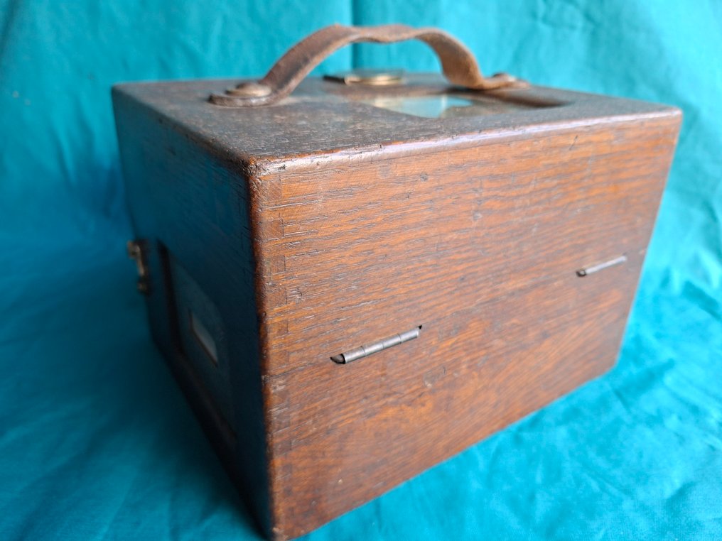 落地摆钟 - A.Plasschaerts Fràres Wachtebeke België - 老式 hout - koper - glas - 1930-1940 #4.3