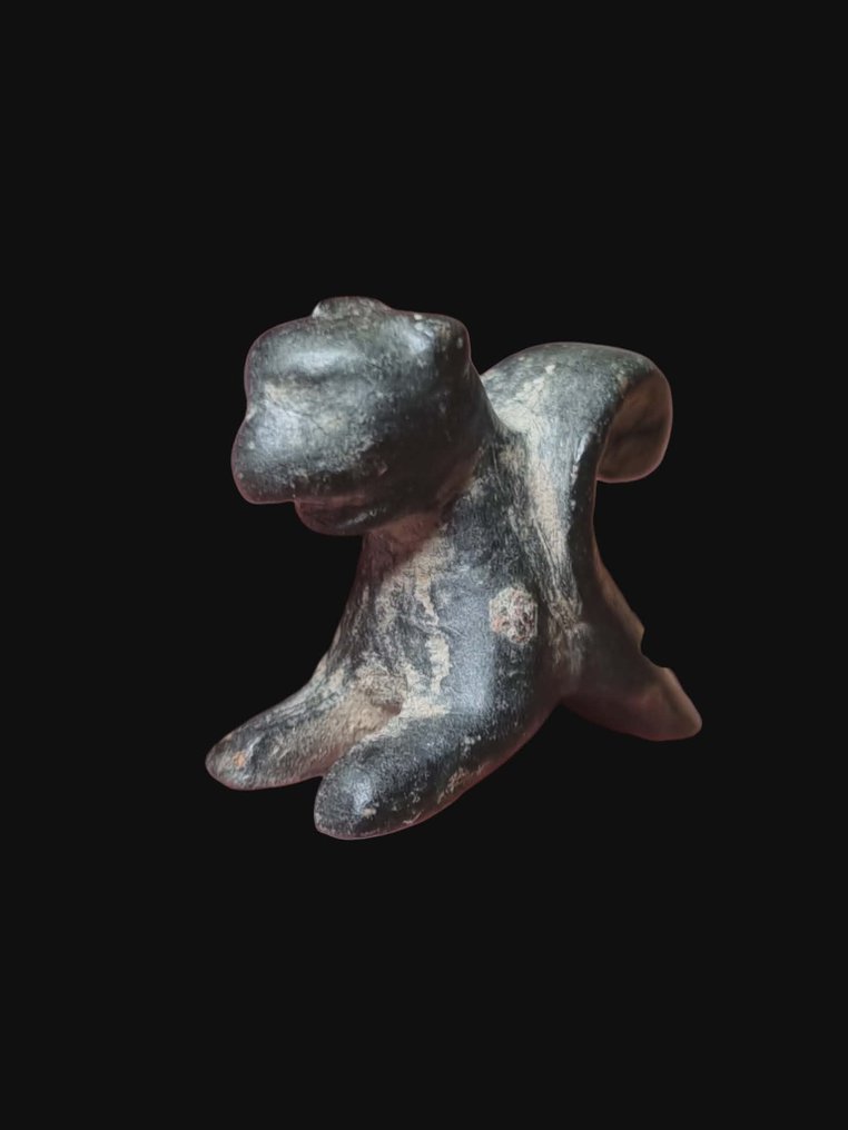 Oud-Romeins Brons Stuning Griffioen Statue  (Zonder minimumprijs) #2.1