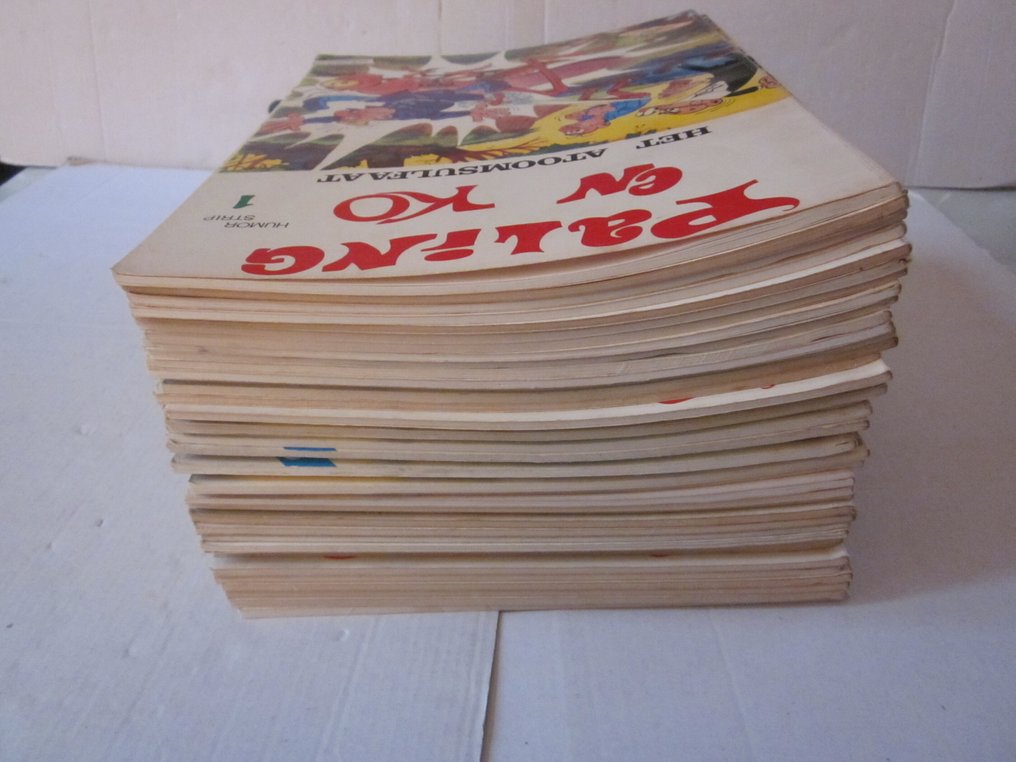 Paling en Ko 1 t/m 40 - opeenvolgende reeks SC - 40 Album - Première édition/réimpression - 1971/1984 #4.3