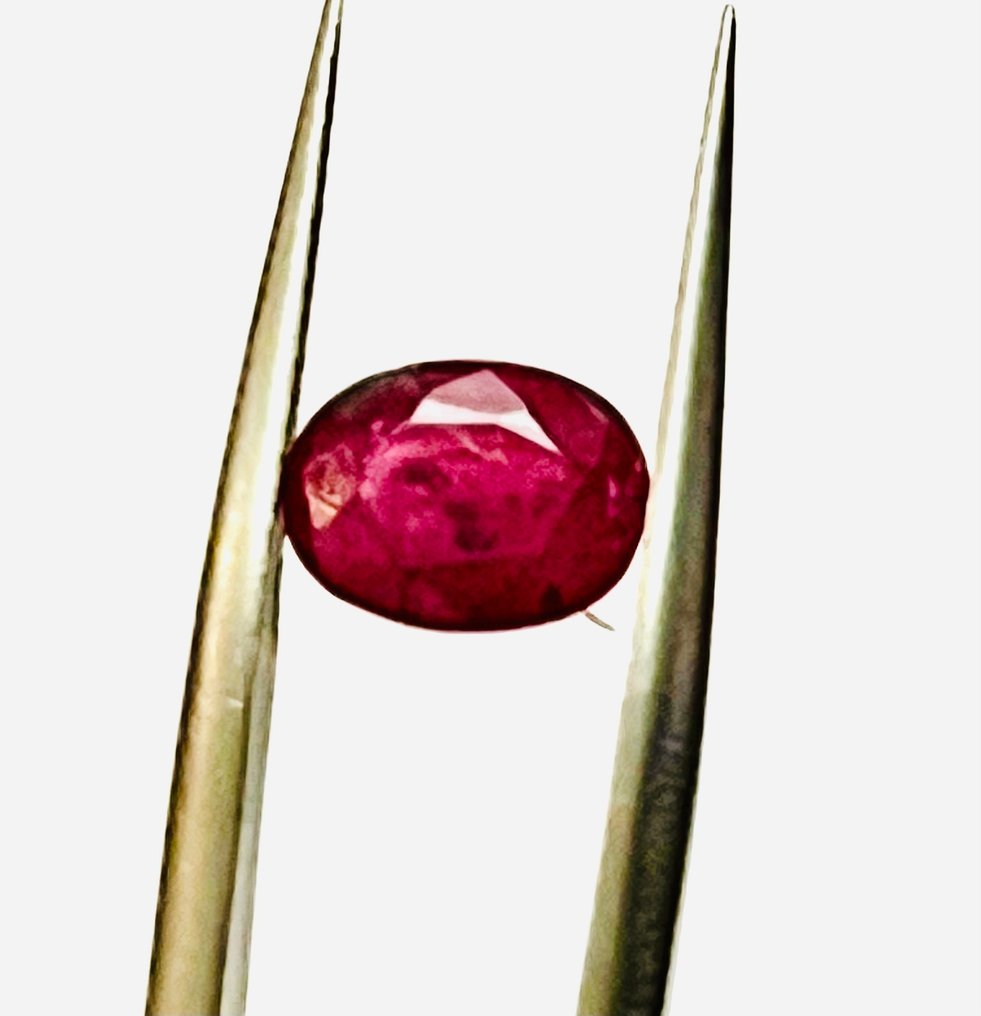 Nincs minimálár - 1 pcs Piros, Rózsaszín Rubin - 1.82 ct - Antwerpeni Drágakővizsgálati Laboratórium (ALGT) #1.0