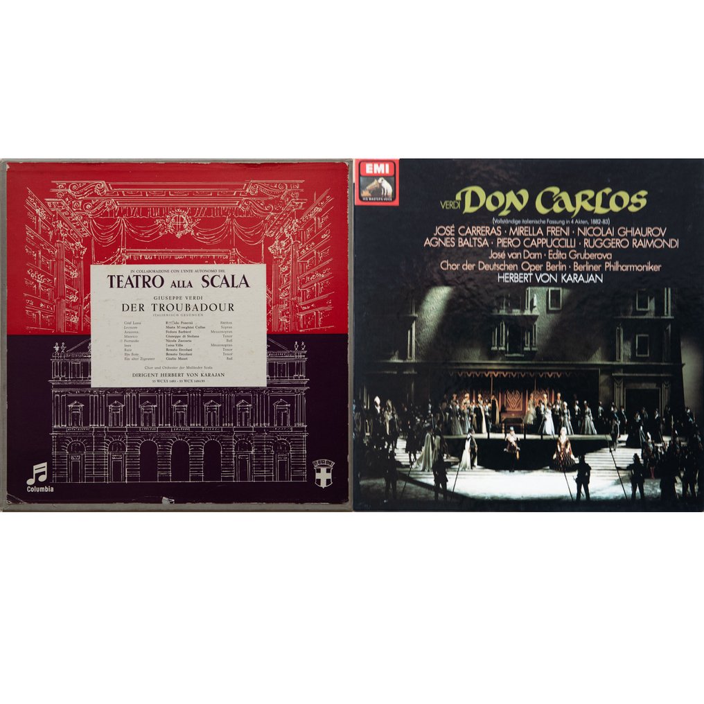 Herbert von Karajan - Excellent collection of 6 Boxsets. - LP 套裝 - 1956 #1.0
