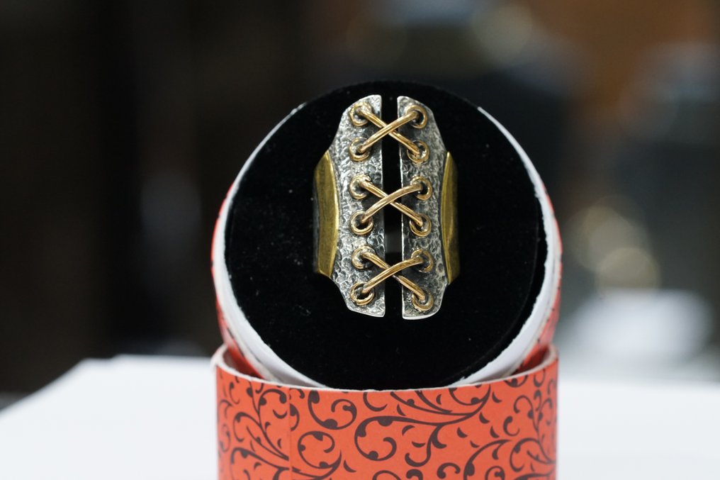 Bez ceny minimalnej
- Pierścionek Srebro - Pierścień projektanta #1.0