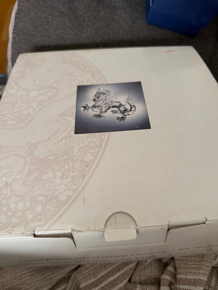Swarovski - Statuetta - SCS - Annual Edition 1997 - Dragon - 208398 - Boxed + Certificate - Cristallo #4.3