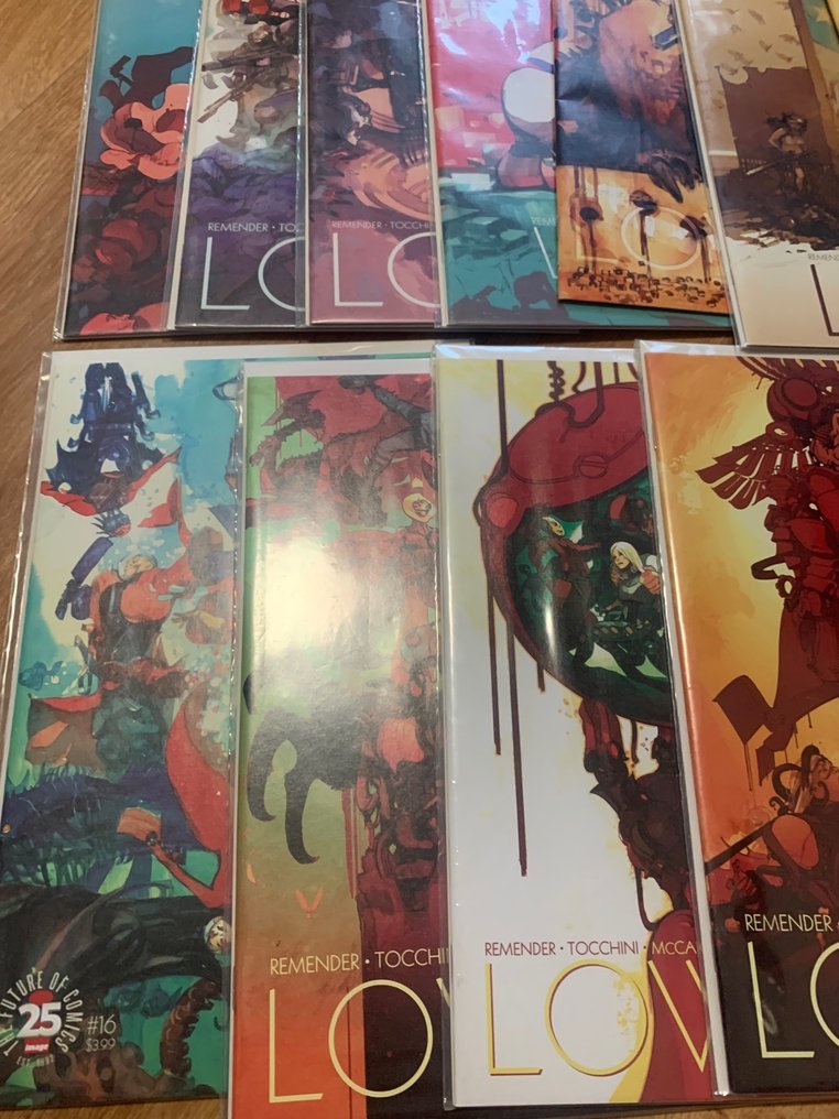 LOW First prints Image Comics Rick Remender Lot of Comics - LOW - 12 Comic #1.0