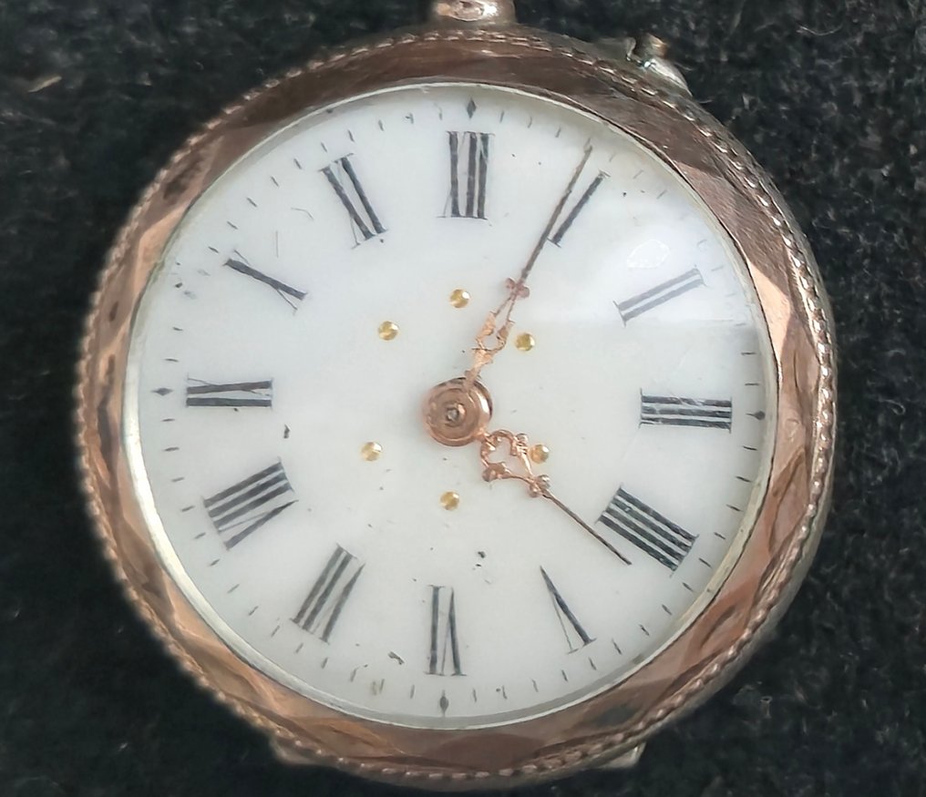 Reloj de bolsillo antiguo - De plata - pocket watch - 1850-1900 #4.3