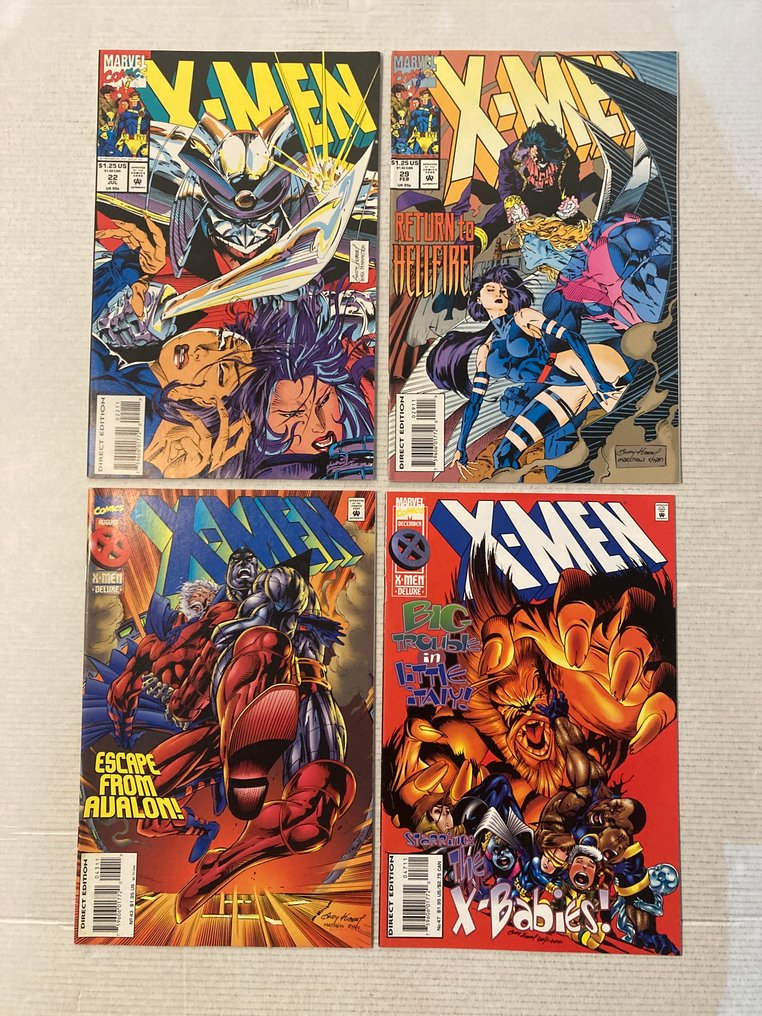 X-Men (1991 Series) 25 comics in range # 1 to 132 + Annuals - Featuring Wolverine, Rogue, Gambit, Cyclops, Storm, Colossus, Psylocke - 25 Comic collection - First edition - 1991/2002 #2.1