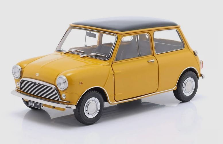 Mitica-Diecast 1:18 - Modellino di auto - Innocenti Mini Cooper MK1 1966 - Modello in pressofusione con porte apribili #3.2