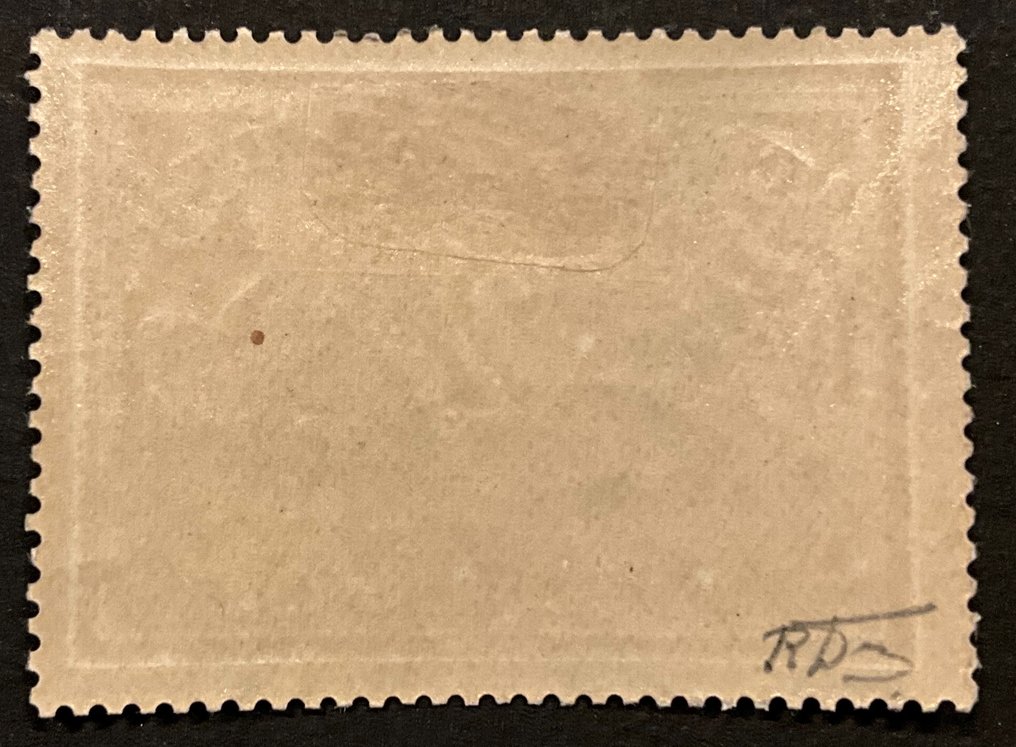 比利時 1882/1894 - 铁路邮票：第二次发行：2法郎 Oker - OBP/COB TR14 #1.0