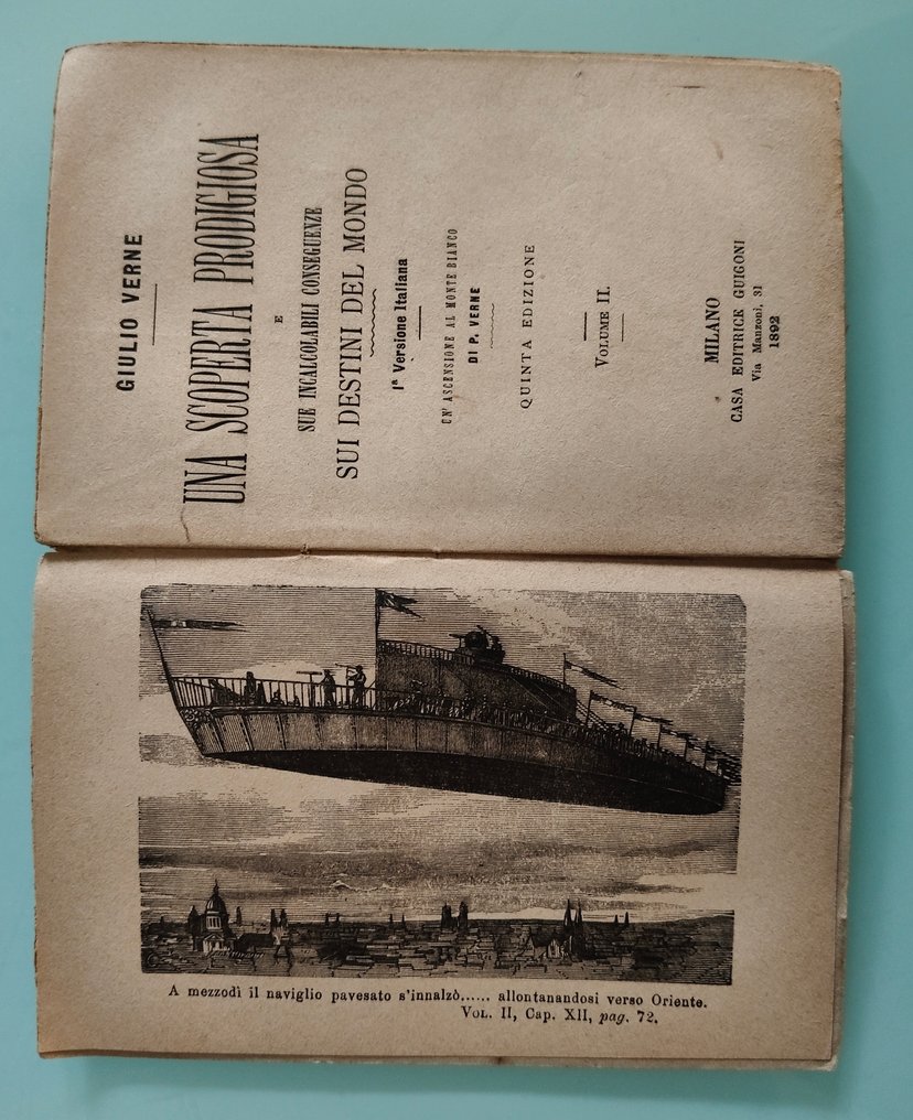 Giulio Verne - Una scoperta prodigiosa - 1892 #2.1