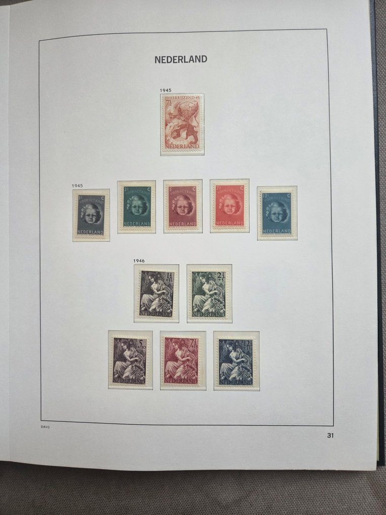 Alankomaat 1945/1969 - Verzameling in Davo LX Deel 2 #2.1