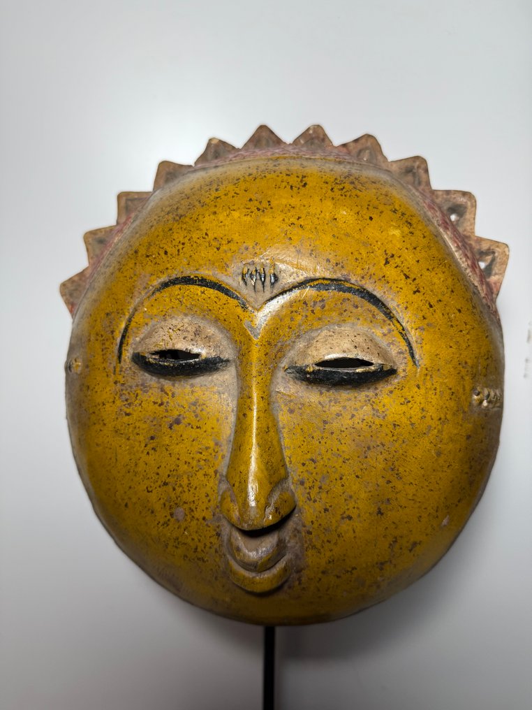 Csodálatos Baoule napmaszk - Baulé - Elefántcsontpart  (Nincs minimálár) #1.0