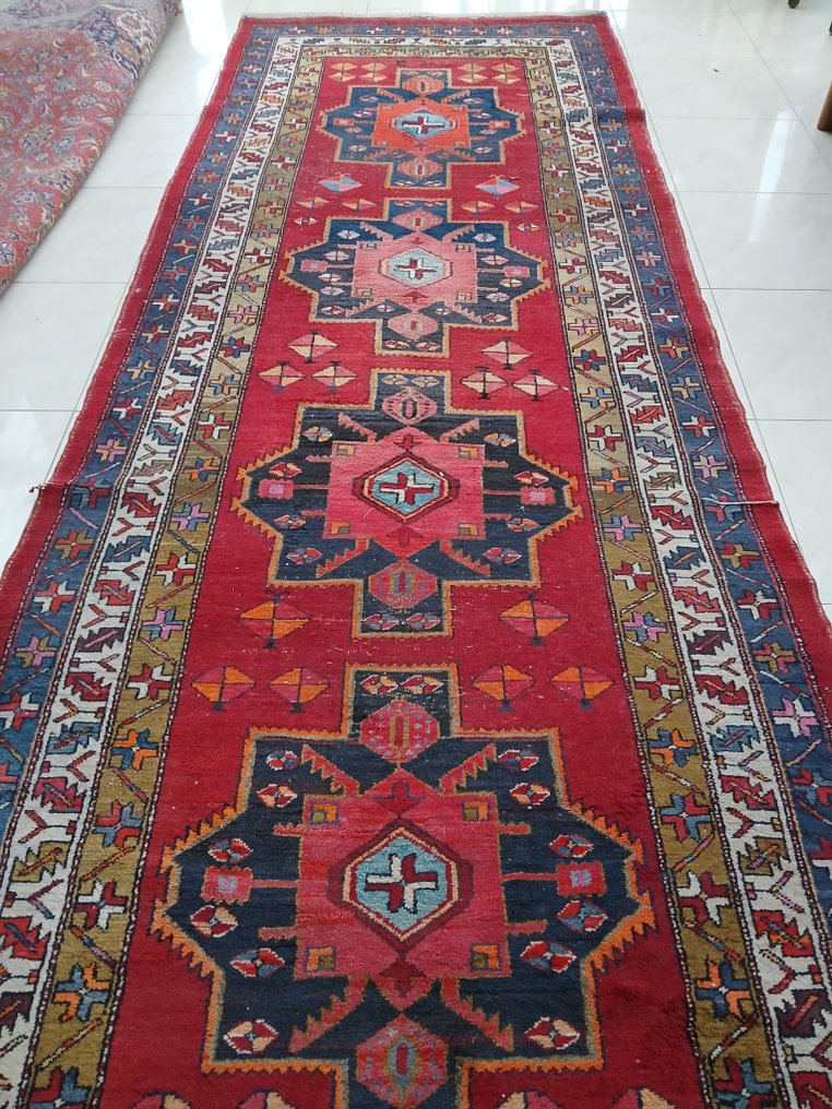 Kazak - Carpet - 417 cm - 147 cm #1.0
