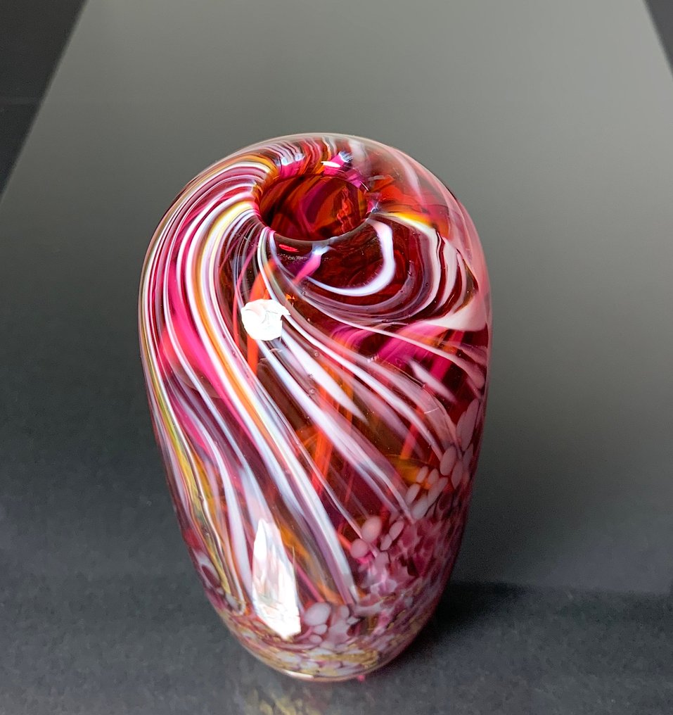 Maxence Parot - Jarrón - Jarrón de colores únicos y oro - Vidrio #4.3