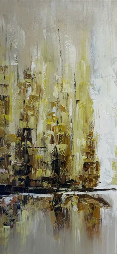 Nguyen Robert - Aurore Urbaine 79 x 79 cm #3.2