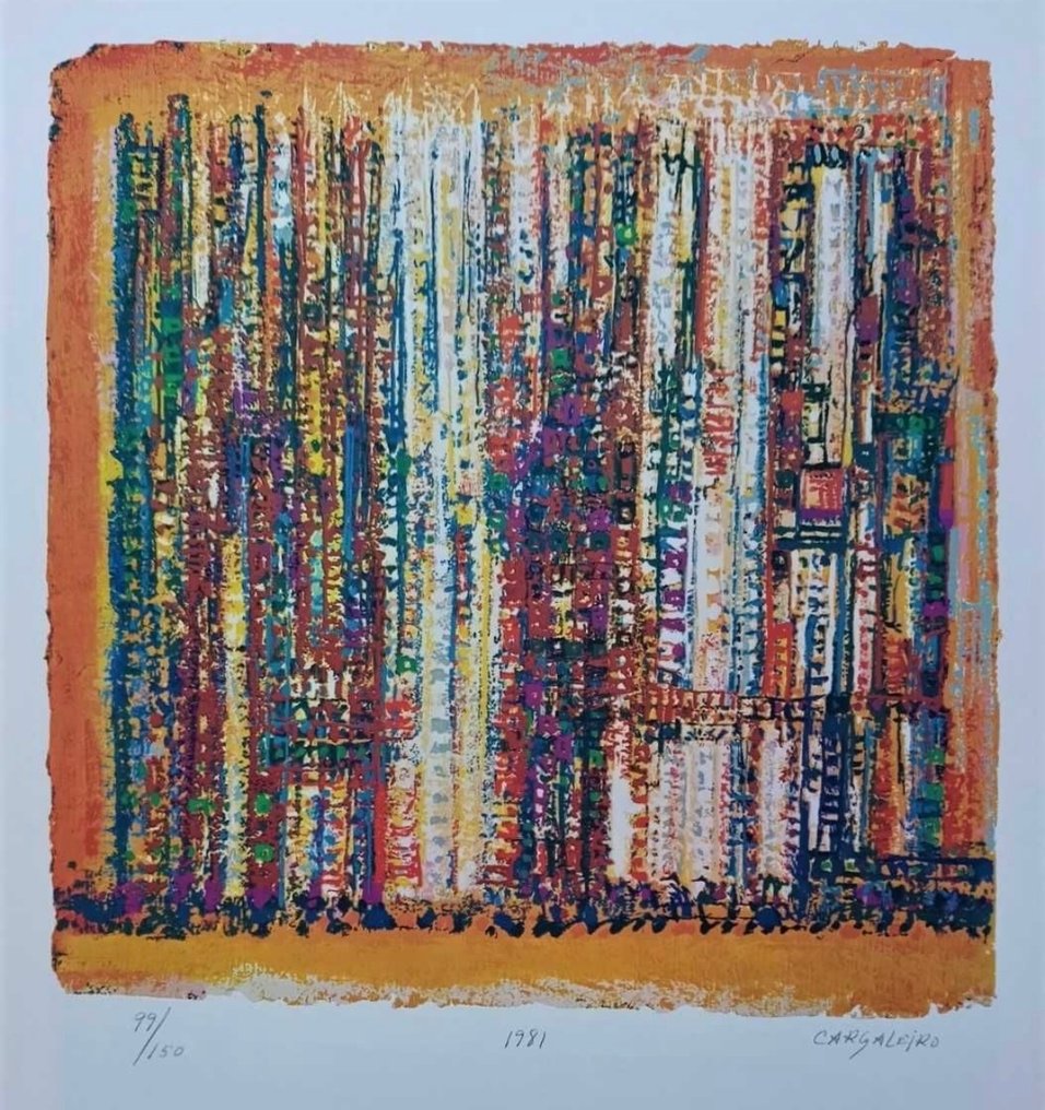 Manuel Cargaleiro (1927-2024) - Sem Título - 99/150 #1.0