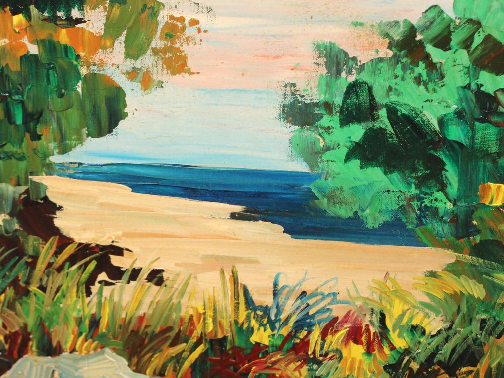 Joan Serra Melgosa (1899-1970) - Paisaje de costa #3.2