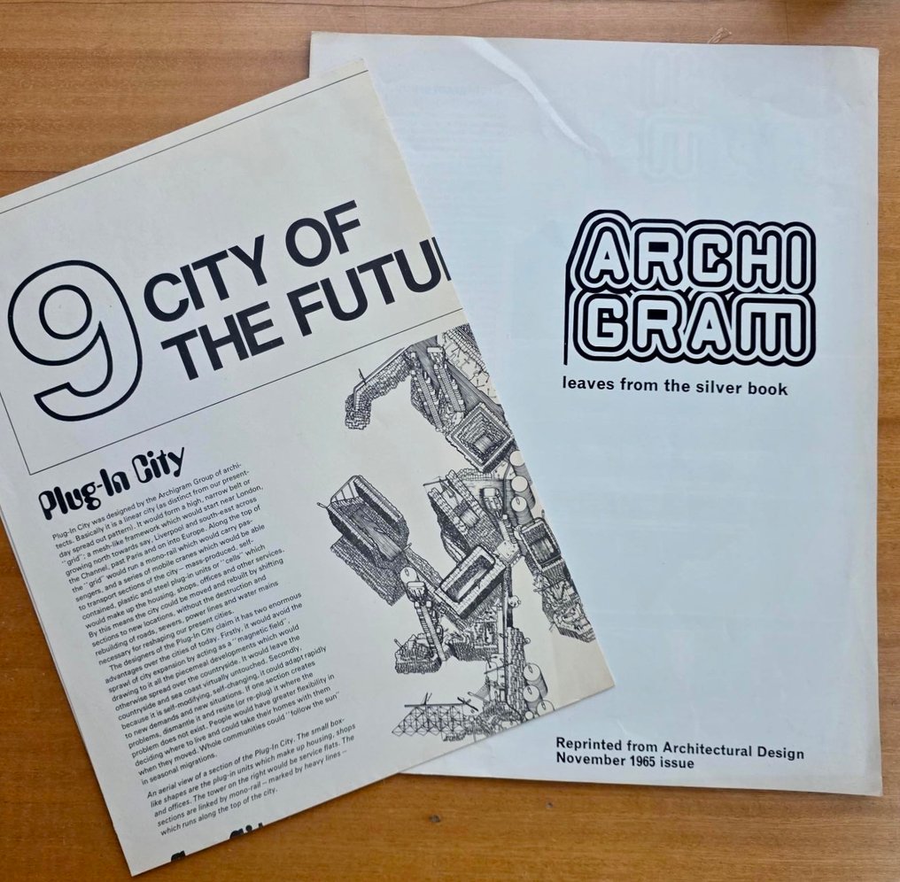 Archigram - Archi-gram leaves from the silver book - 1965 #1.0