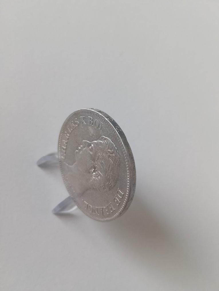 France. Charles X. 5 Francs 1827-W, Lille (No reserve price) #3.2