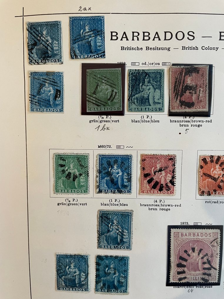 巴巴多斯 - 非常精彩的一局,来自旧的将军收藏。 #1.0