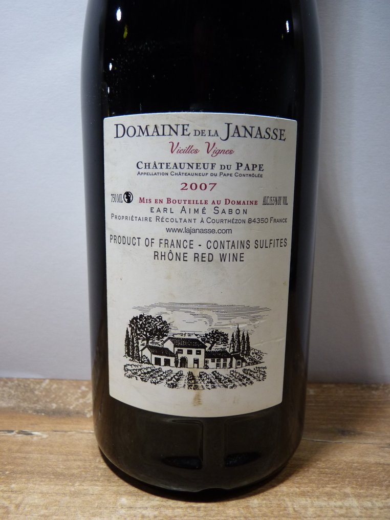 2007 Domaine Janasse Vieilles Vignes - Châteauneuf-du-Pape - 1 Butelka (0,75 l) #3.2