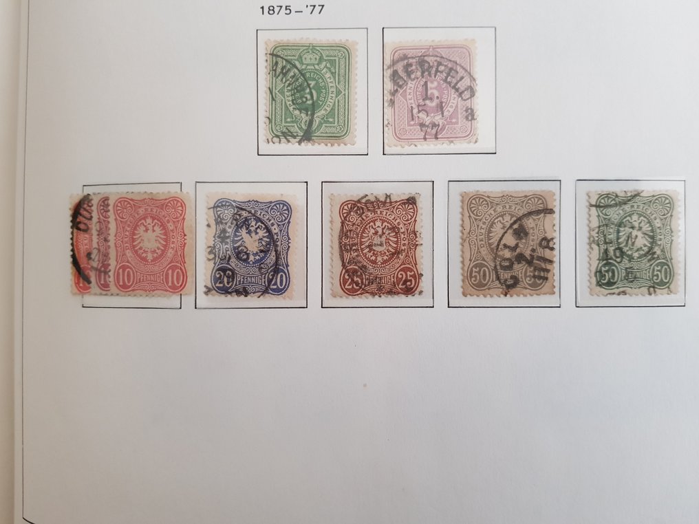 德意志帝國 1872/1945 - 收藏在相册中。 #3.2