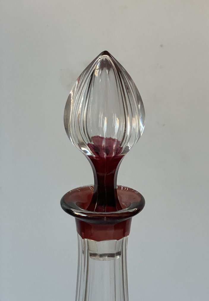 Baccarat - Carafe - cristal overlay rouge - Crystal #3.2