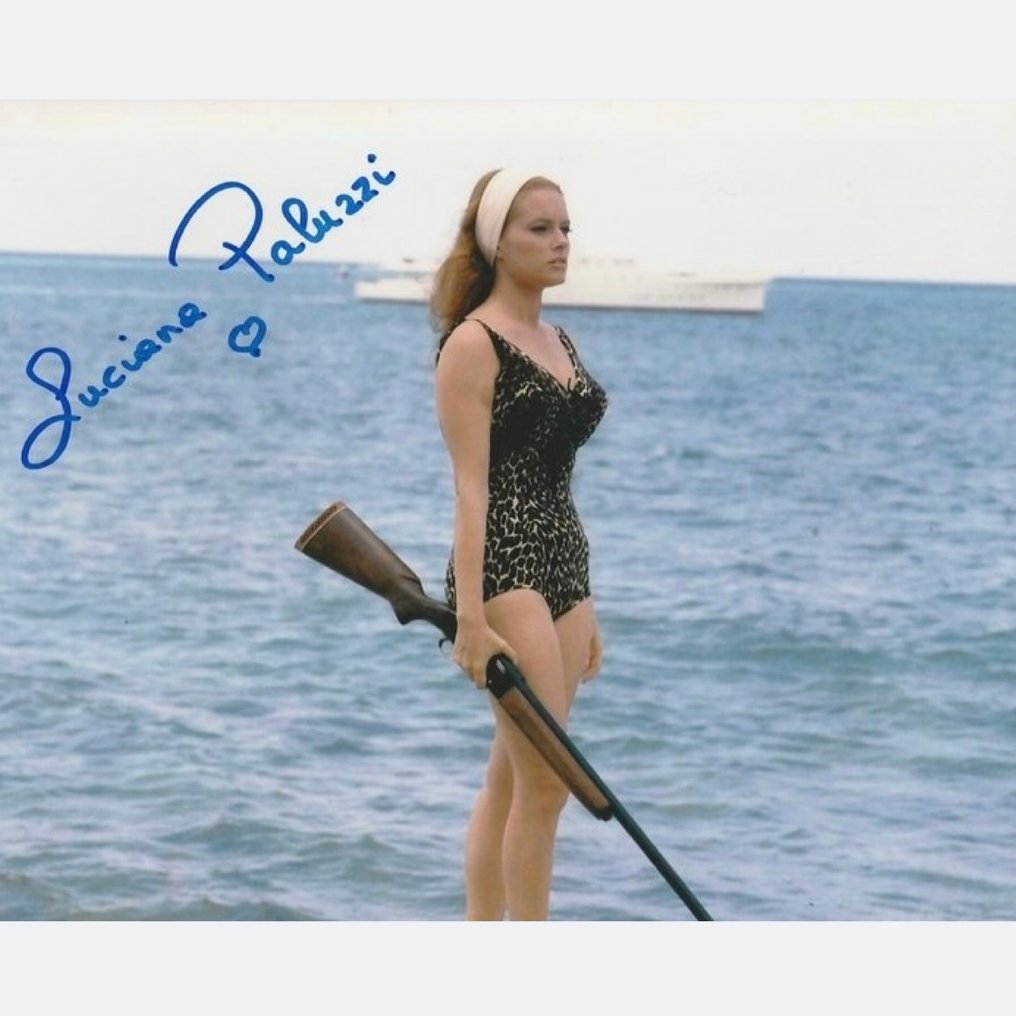 James Bond 007: Thunderball - Signed by Luciana Paluzzi (Fiona Volpe) #1.0