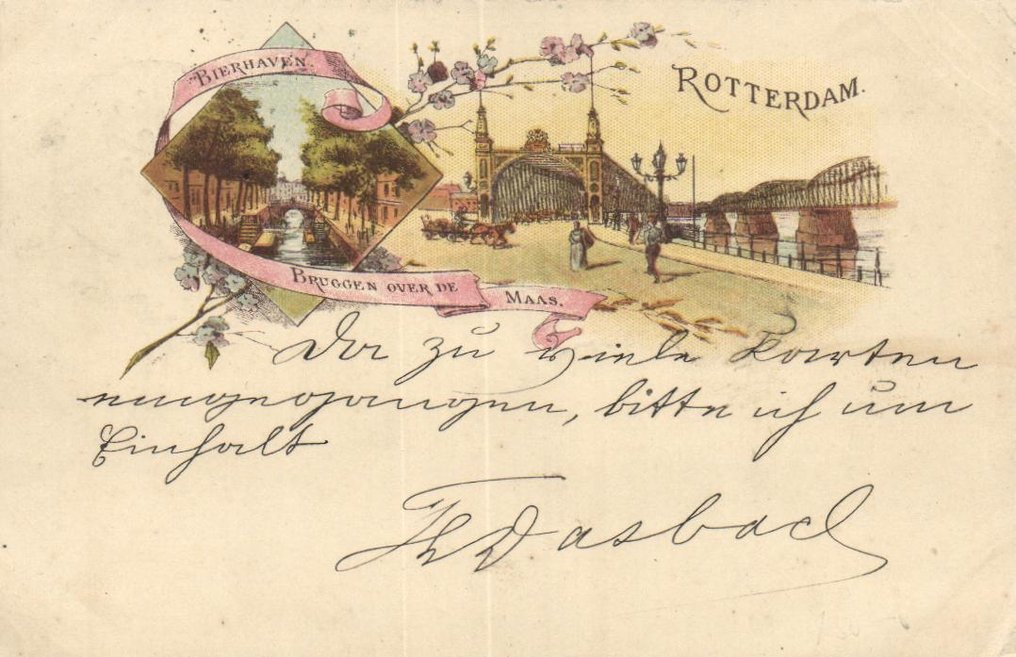 Netherlands - Before 1900 - Beautiful!!! - All stamped, with a few art cards and a few lithographs. - Postcard (43) - 1896-1899 #1.0