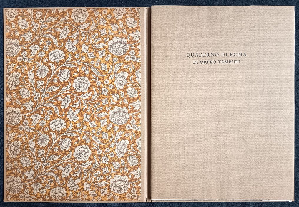 Orfeo Tamburi - Quaderno di Roma - 1968 #2.1