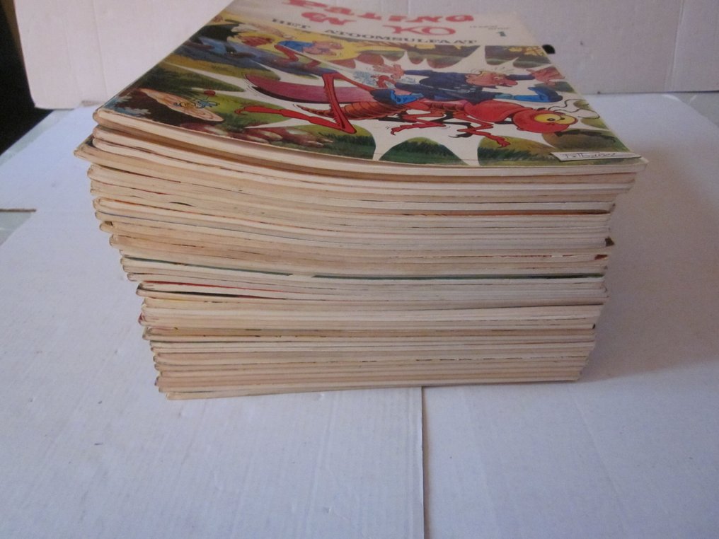 Paling en Ko 1 t/m 40 - opeenvolgende reeks SC - 40 Album - Première édition/réimpression - 1971/1984 #2.1