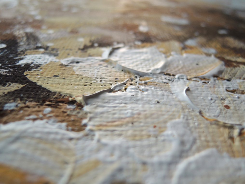 Monika Spiewak - Abstract - XXL - Oil Painting Stretched On The Frame - Ready To Hang - 1/1 Unique Piece #2.1