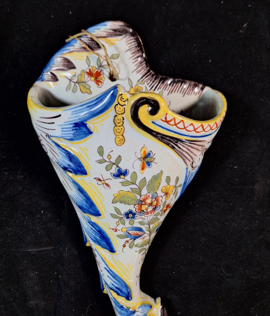 Desvres - Charles Fourmaintraux - Jardinière - Aardewerk - wandmandje #1.0