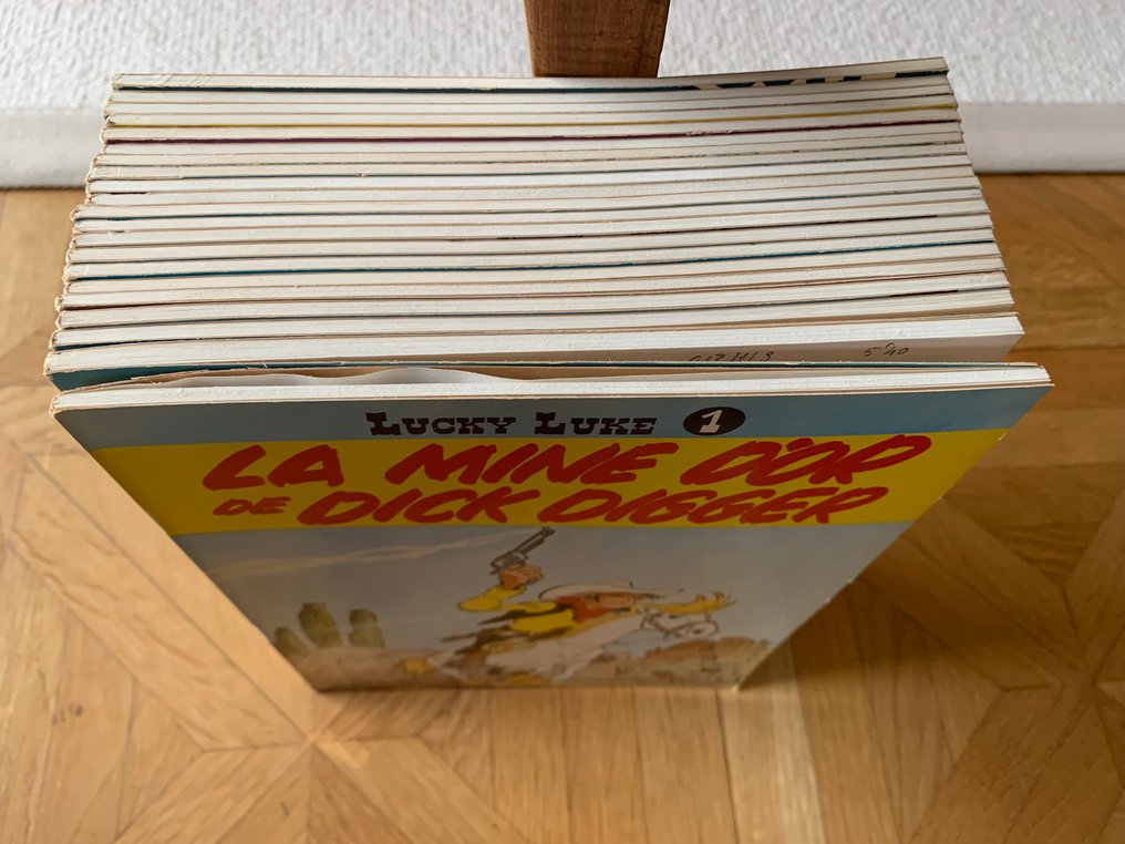 Lucky Luke - 21x B - 21 Album - Επανέκδοση - 1969/1972 #2.1