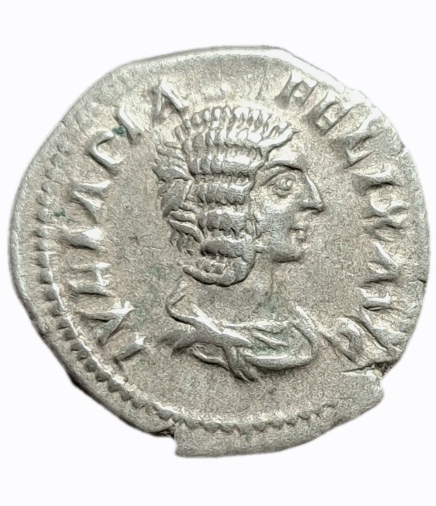 Romeinse Rijk. Julia Domna (Augusta, AD 193-217). Denarius Rome - DIANA LVCIFERA (Zonder minimumprijs) #1.0