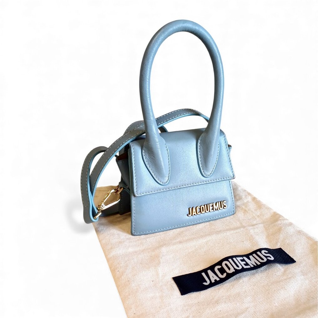 Jacquemus - Le Chiquito Moyen Celeste - Borsa a tracolla #1.0