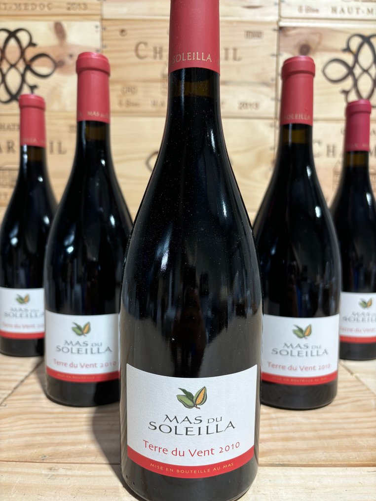 2010 Mas du Soleilla terre du vent - Languedoc - 6 Botella (0,75 L) #1.0