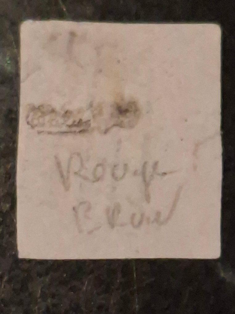 法國 1849/1849 - Ceres N° 6A 红褐色已盖销，附有证书 #3.2