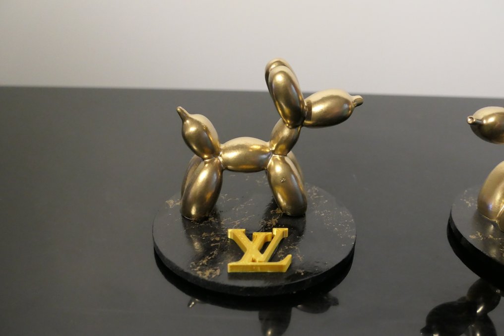 Rich'ART - Lot de 2 balloon dog version Chanel et Louis Vuitton #3.2