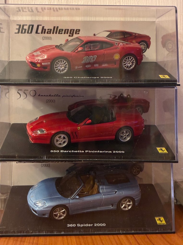 1:43 - Modellino di auto (3) - Ferrari in scala 1/43 #1.0