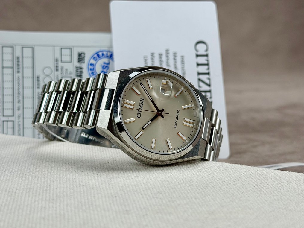 Citizen - Tsuyosa Automatic beige Date - No reserve price - NJ0151-88W - Men - 2020+ #4.3