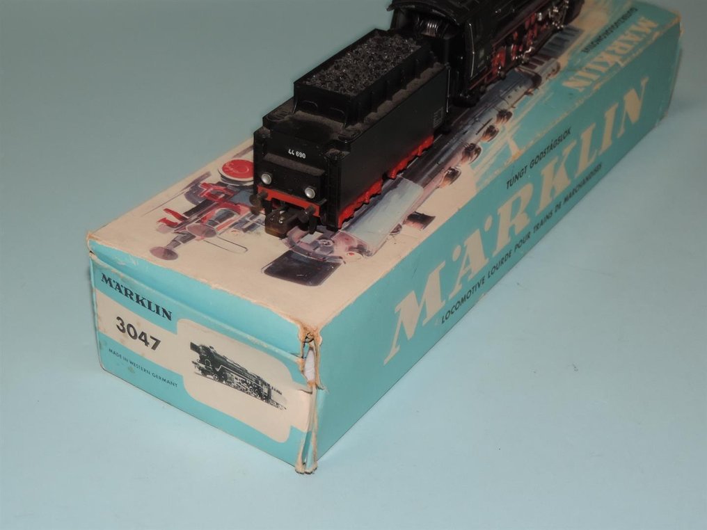 Märklin H0轨 - 3047 - 带煤水车的蒸汽机车 (1) - BR 44 - DB #2.1